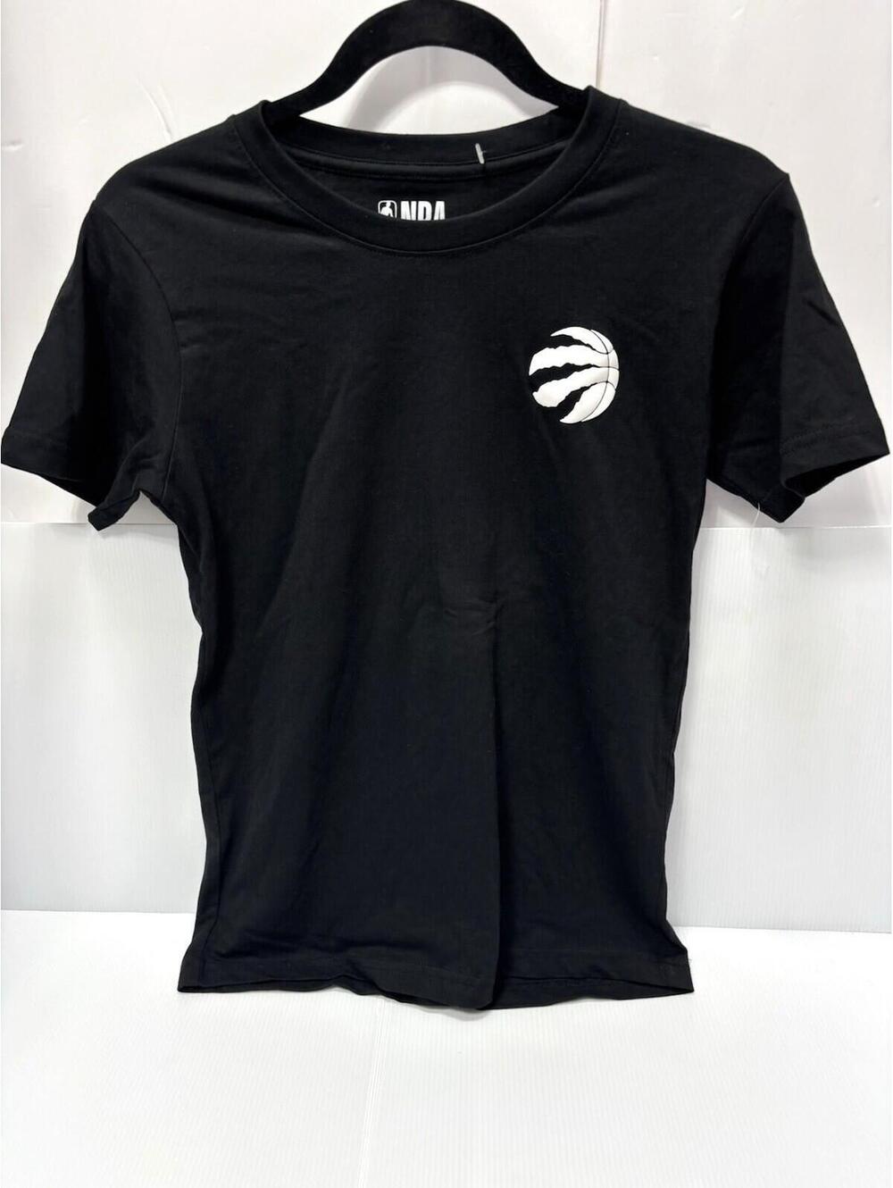 Toronto Raptors NBA T-Shirt Women's Small Black Graphic Tee NWOT Basketball
